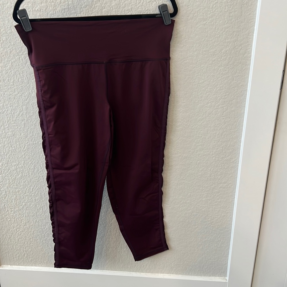 Aerie Leggings - XL, Maroon